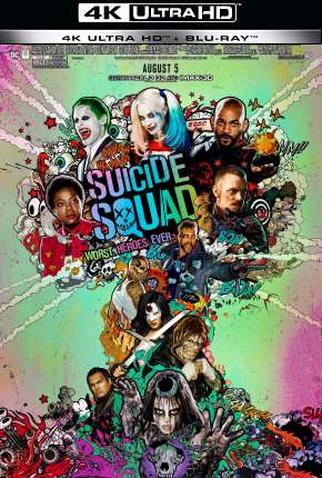 Esquadrão Suicida - Versão do Cinema - 4K via Torrent