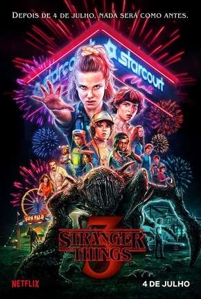 Stranger Things - 3ª Temporada Dublada e Dual Áudio 5.1 Download - Rede Torrent